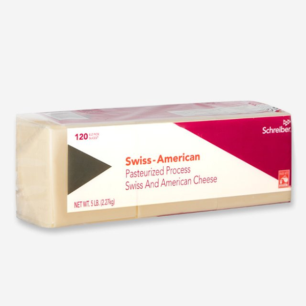 스위스 슬라이스 치즈 2.27kg (120입)