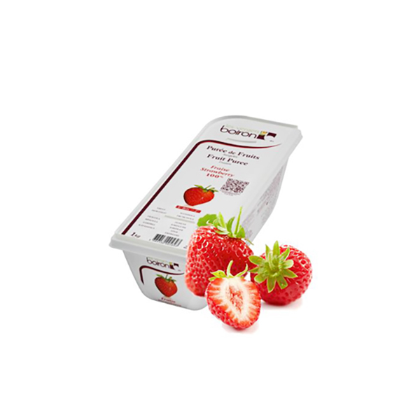 브와롱 딸기 퓨레 1kg (85%)