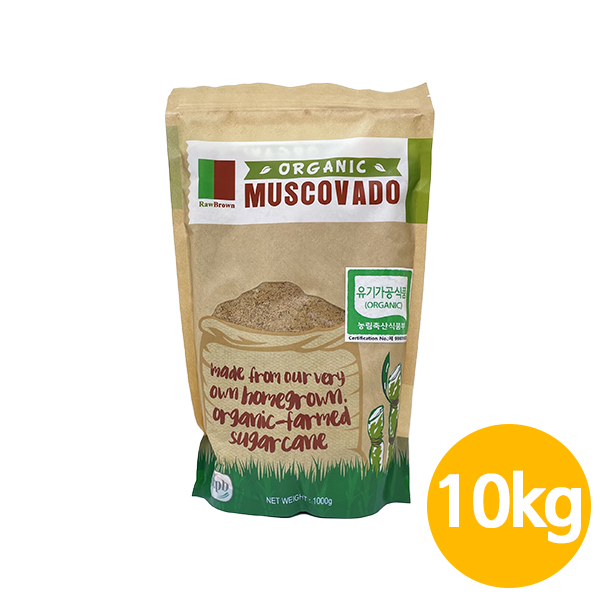 유기농 마스코바도 설탕 10kg
